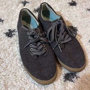 SeaVees Hermosa Plimsoll Grayers  Wool Flannel Mens Size 7